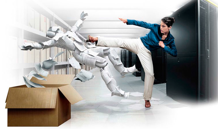 Бумага vs Система